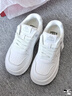 卡帕（Kappa）官方背靠背女鞋春季厚底小白鞋女休閑運動(dòng)板鞋子女 冷灰色 36 曬單實(shí)拍圖