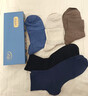 浪莎【禮盒包裝】襪子秋冬男10A級抗菌防臭純棉中筒男士 5雙混色 曬單實(shí)拍圖