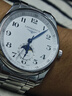 浪琴（LONGINES）【二手99新】浪琴男表先行者名匠系列男表月相自動(dòng)機械 大表盤(pán)手表 瑞士手表 四針月相 陶瓷圈世界十大名表 40銀盤(pán)鋼帶 L2.909.4.78.6 默認2 曬單實(shí)拍圖