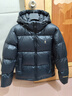 與狼共舞【超重磅高充絨】黑金連帽羽絨服男可拆卸2025冬季保暖外套7056 黑色001 S (165) 含絨量:234G 曬單實(shí)拍圖