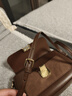 千百度（C.BANNER）牛皮包包女包單肩包斜挎腋下包品牌百搭生日禮物高級感送女友老婆 曬單實(shí)拍圖