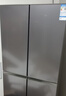 榮事達408/301升一級能效超薄家用冰箱十字對開(kāi)門(mén)大容量法式多門(mén)四門(mén)纖薄機身可嵌入式靜音低噪節能 408升灰色  一級能效省電 54公分超薄嵌入 曬單實(shí)拍圖