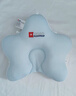 Hoag（霍格）嬰兒定型枕糾正頭型0-6-12月矯正新生兒寶寶枕頭護頸神器 白藍色 【10A級抗菌防螨】 【居家款】 曬單實(shí)拍圖