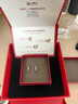老鳳祥999足銀情侶對戒男女士活口戒指表白紀念日生日禮物送女朋友老婆 【可刻字】*升級至臻心意禮盒 曬單實(shí)拍圖