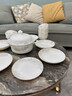 洛威景德鎮陶瓷餐具套裝碗碟家用2025新款高顏值喬遷新居碗盤(pán)餐具整套 【10人配湯碗】大好河山66件 【聯(lián)系客服送砂鍋】 無(wú)規格 曬單實(shí)拍圖