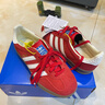 阿迪達斯（adidas）（adidas）三葉草男女鞋GAZELLE INDOOR低幫休閑鞋IF1808紅白37 曬單實(shí)拍圖