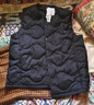 優(yōu)衣庫男裝女裝高級輕型羽絨便攜式背心弧形壓線(xiàn)馬甲25秋冬480950 480950/09黑色 M 曬單實(shí)拍圖