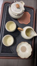 唐豐汝窯茶具整套帶茶盤(pán)高檔功夫茶具蓋碗茶壺茶杯喝茶泡茶套裝 曬單實(shí)拍圖