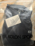 KOLON SPORT/可隆戶(hù)外休閑衣 男士吸濕排汗抗菌半拉鏈長(cháng)袖T恤 LHZT6SN011-BK 黑色 XL 180/100A 曬單實(shí)拍圖