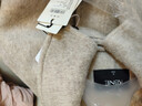 KBNE米色羊毛呢子大衣女裝毛呢外套長(cháng)袖小個(gè)子長(cháng)款氣質(zhì)秋冬新款 米色 M 曬單實(shí)拍圖