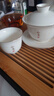 璞器羊脂玉功夫茶具套裝小型現代簡(jiǎn)約家用白瓷蓋碗茶杯茶盤(pán)泡茶器全套 曬單實(shí)拍圖