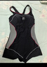 范德安（BALNEAIRE）【楊冪同款】MIX系列連體泳衣女平角防曬競速溫泉海邊61339 L 曬單實(shí)拍圖
