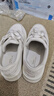 他她（TATA）孫樂(lè )言同款小白鯨厚底休閑板鞋女加絨小白鞋子GCD07AM6 白桃牛乳 38 曬單實(shí)拍圖
