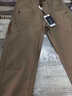 SUSTYLE奢侈高端品牌高檔設計感工裝褲子男士秋季新款寬松哈倫休閑束腳褲 卡其色 L 適合130-150斤 曬單實(shí)拍圖