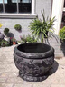 爵初青石魚(yú)缸花崗巖荷花盆定制家用養花養魚(yú)門(mén)海公園戶(hù)外擺件造景石雕 花崗巖芝麻灰直徑一米二不含運費 曬單實(shí)拍圖