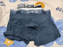 貓人【精梳棉-安心品質(zhì)】男士?jì)妊澞屑兠揲L(cháng)效抗菌蠶絲襠男生四角短褲 曬單實(shí)拍圖