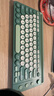 B.O.W航世K650D充電卡槽支架ipad三模無(wú)線(xiàn)藍牙鍵盤(pán)靜音適用蘋(píng)果華為小米平板手機筆記本電腦鍵盤(pán) 青綠黛 曬單實(shí)拍圖