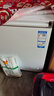 海爾（Haier）142L單溫冰柜小型家用小冰柜商用減霜一級能效冷藏冷凍轉換深冷冷柜小冰箱BC/BD-142GHW9D國家補貼 曬單實(shí)拍圖