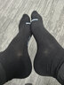 一只魚(yú)襪子男士10A級抗菌防臭秋冬季運動(dòng)襪中筒長(cháng)襪休閑棉襪透氣 曬單實(shí)拍圖