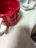 星巴克（Starbucks）紅色格紋款馬克杯(配攪拌棒)490ml陶瓷水杯咖啡桌面杯年貨節禮物 曬單實(shí)拍圖