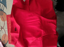 蕉下（beneunder）紅色內褲女士本命年馬年純棉無(wú)痕抗菌底檔內褲禮盒 騏驥紅 曬單實(shí)拍圖
