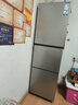 海爾（Haier）「真省電」251L三門(mén)小冰箱黑金凈化一級能效風(fēng)冷無(wú)霜星輝銀BCD-251WGHC3E7WV(銀)國家補貼 曬單實(shí)拍圖