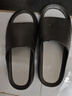 回力拖鞋男士厚底防滑浴室一字拖休閑外穿耐磨涼鞋SDJ-3A77 黑灰42-43 曬單實(shí)拍圖