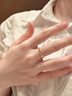 老廟黃金戒指女鉆紋米字足金999對戒閉口戒情侶結婚戒男士女士同款 可聯(lián)系客服刻字 商品為單只 曬單實(shí)拍圖