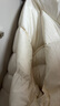 優(yōu)衣庫女裝羽絨茄克/柔軟面料外套夾克479212 01 乳白色 S 曬單實(shí)拍圖