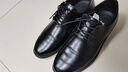 孚尼奴商務(wù)正裝皮鞋男韓版青年百搭休閑英倫系帶男結婚鞋潮 經(jīng)典黑色 鞋底有升級 42 曬單實(shí)拍圖