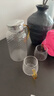 京東京造錘紋玻璃涼水壺套裝2L大容量涼水壺1壺2杯 曬單實(shí)拍圖