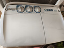 美的（Midea）雙桶洗衣機半自動(dòng)8公斤 品質(zhì)雙電機雙缸洗脫分離大件輕松洗 以舊換新家電煥新補貼 MP8DS136 曬單實(shí)拍圖