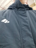 阿迪達斯棉服男裝 25冬季新款運動(dòng)健身跑步梭織連帽夾克保暖舒適加厚外套 黑色新款大棉服/主推 XL 曬單實(shí)拍圖