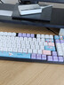VGN V98Pro V3 三?？椭苹I盤(pán) Gasket結構 全鍵熱插拔 RGB輕音辦公電競游戲低延遲 奶牛軸 海鹽 曬單實(shí)拍圖