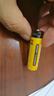 德力普（Delipow）USB充電電池14500鋰電池3.7V五號大容量4440mWh適用剃須刀/電動(dòng)牙刷/小風(fēng)扇/手電筒/相機/玩具 曬單實(shí)拍圖
