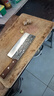 賒刀人廚房刀具菜刀 不銹鋼鋒利家用古法鍛造鍛打刀廚師經(jīng)典斬切兩用刀 曬單實(shí)拍圖