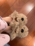 名創(chuàng  )優(yōu)品（MINISO）可愛(ài)潦草小狗棉拖鞋女秋冬室內居家宿舍情侶毛拖鞋男咖色38-39 曬單實(shí)拍圖