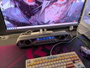 漫步者花再Halo PixelBar深淵字幕歌詞音響電腦桌面音箱 藍牙6.0有線(xiàn)音箱RGB燈效 破曉白 曬單實(shí)拍圖