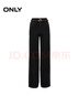 ONLY2025秋季新款休閑百搭高腰顯瘦直筒褲牛仔褲女|125432079 J09深牛仔灰色 L L標準褲長(cháng) 曬單實(shí)拍圖