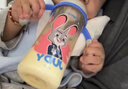 貝親（Pigeon）迪士尼瘋狂動(dòng)物城PPSU雙把手彩繪奶瓶330mL L號 6月+ 探案朱迪 曬單實(shí)拍圖