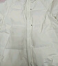 雪中飛短款羽絨服女時(shí)尚小個(gè)子休閑百搭舒適立領(lǐng)加厚保暖外套 白色  S  曬單實(shí)拍圖