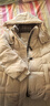 雅鹿羽絨服女裝格子中長(cháng)款加厚保暖連帽防寒休閑洋氣時(shí)尚氣質(zhì)冬季外套 米色 S 建議90-105斤 曬單實(shí)拍圖