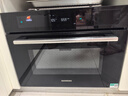 西門(mén)子（SIEMENS）【AI烹飪】智瞳款五合一嵌入式蒸烤一體機58L 米其林真空煮 空氣炸蒸烤箱家用烘焙烤箱CS3T7MPG5W 曬單實(shí)拍圖