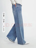 ONLY 2026春季酷感復古水洗高腰寬松直筒牛仔褲女|126132098 曬單實(shí)拍圖