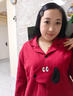 貓人（MiiOW）情侶紅色睡衣秋冬季男女純棉2026年馬年本命年結婚新婚家居服套裝 永結同心 【100%純棉 喜事喜服】 L 女 【建議約160-165cm/100-120斤】 曬單實(shí)拍圖
