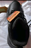 斯凱奇（Skechers）秋冬新款男鞋加絨高幫靴休閑運動(dòng)鞋棉鞋厚底戶(hù)外雪地靴211317 全黑色/BBK 39.5 曬單實(shí)拍圖