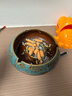 樂(lè )卡利 陶瓷煙灰缸帶蓋創(chuàng  )意個(gè)性時(shí)尚輕奢中式客廳辦公室家用潮流煙灰缸 曬單實(shí)拍圖