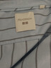 優(yōu)衣庫合作款/男裝女裝牛津紡寬松條紋襯衫/長(cháng)袖襯衣25秋冬480802 60 淺藍色 M /170/92A 曬單實(shí)拍圖