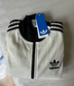 阿迪達斯（adidas）三葉草 外套男女情侶款 復古華夫格立領(lǐng)夾克開(kāi)衫潮流百搭運動(dòng)服 JW0109 M 曬單實(shí)拍圖