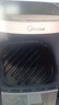美的（Midea）空氣炸鍋免翻面雙旋鈕家用大容量5.3L多功能空氣炸鍋蒸烤一體熱風(fēng)循環(huán)金屬內腔 MF-KZE535J5 曬單實(shí)拍圖
